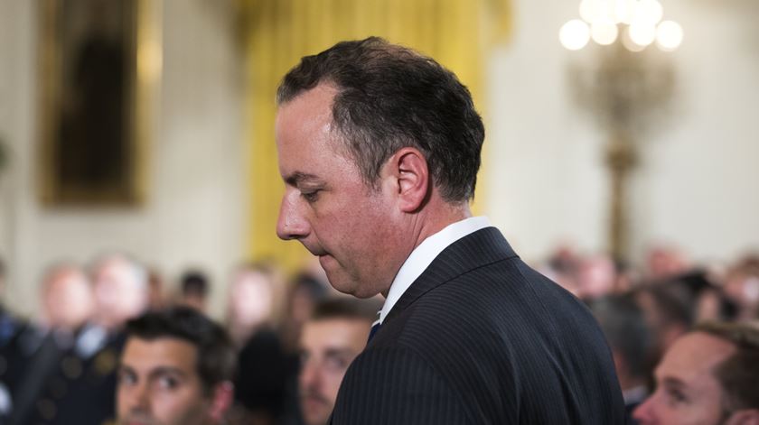 Reince Priebus foi acusado de fuga de informação. Foto: Jim Lo Scalzo/EPA