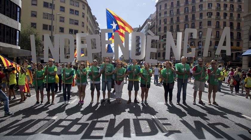 Dia da Catalunha - Foto: Quique Garcia/EPA