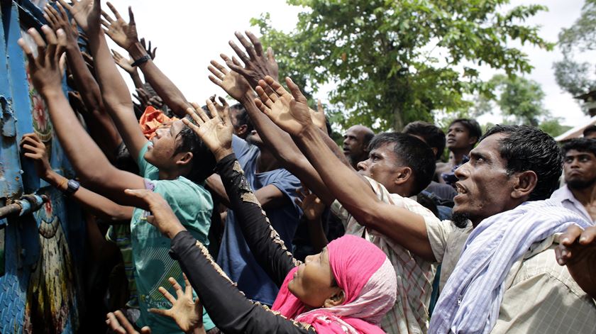 Refugiados rohingya no Bangladesh Foto: Abir Abdullah/EPA