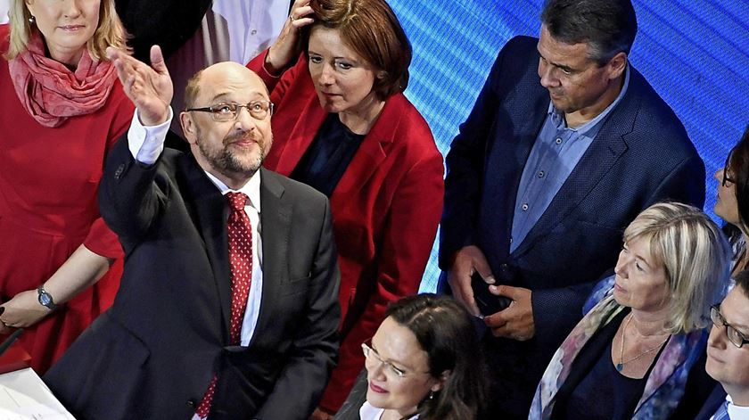 Martin Schultz, o grande derrotado das eleições alemãs. Foto: Felipe Trueba/EPA