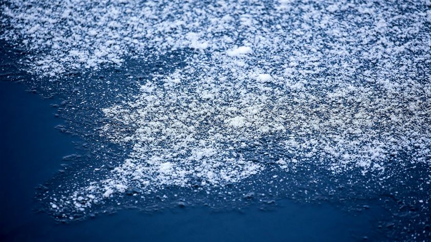 Lago de Pont d'Oye, Bélgica. Foto: Julien Warnand/EPA