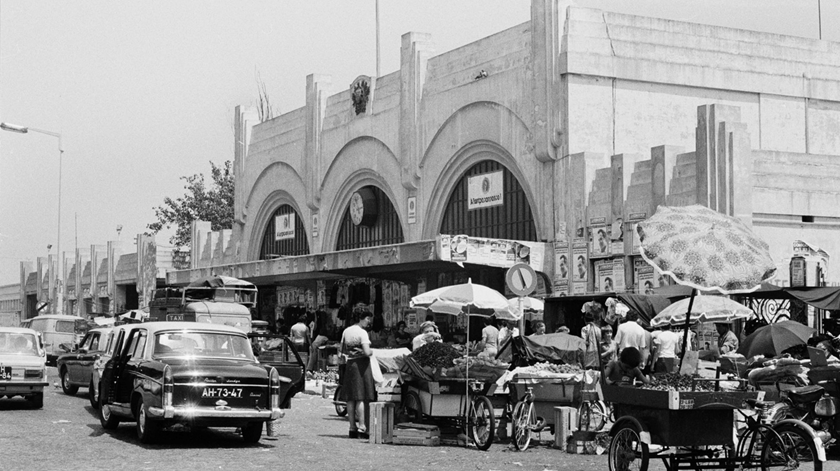 Vista Norte da Estação Sul e Sueste, 1976. Foto: Associação  de Turismo de Lisboa