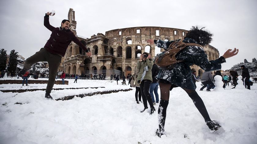 Roma, Itália. Foto: Angelo Carconi/EPA