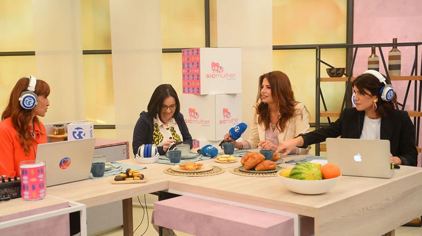 Bárbara Guimarães com As Três da Manhã. Programa especial Dia Internacional da Mulher e 20º aniversário da SIC Mulher foto: Pedro Melo/Sic Mulher