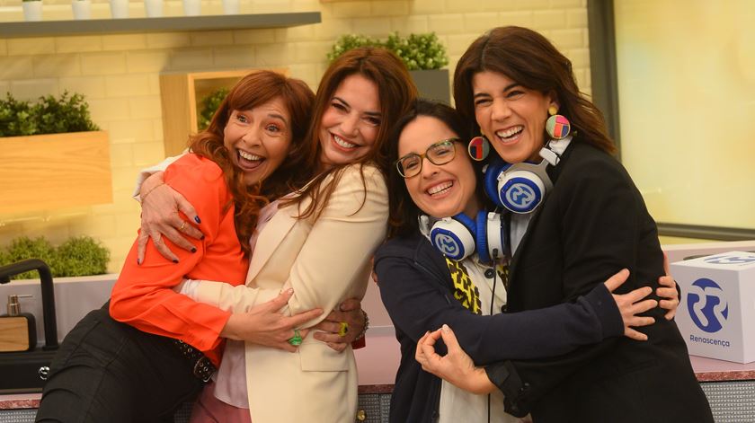 Bárbara Guimarães e As Três da Manhã na emissão especial Dia Internacional da Mulher e 20 anos da SIC Mulher foto: Pedro Melo/Sic Mulher