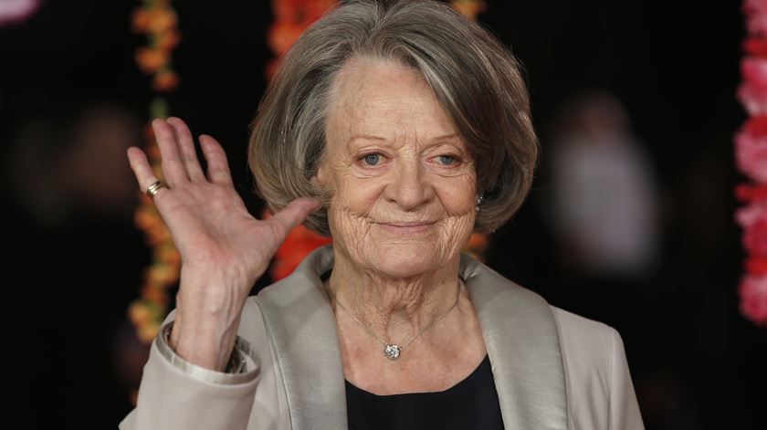 Morreu a Dama Maggie Smith, atriz de "Harry Potter" e "Downton Abbey". Foto: Reuters