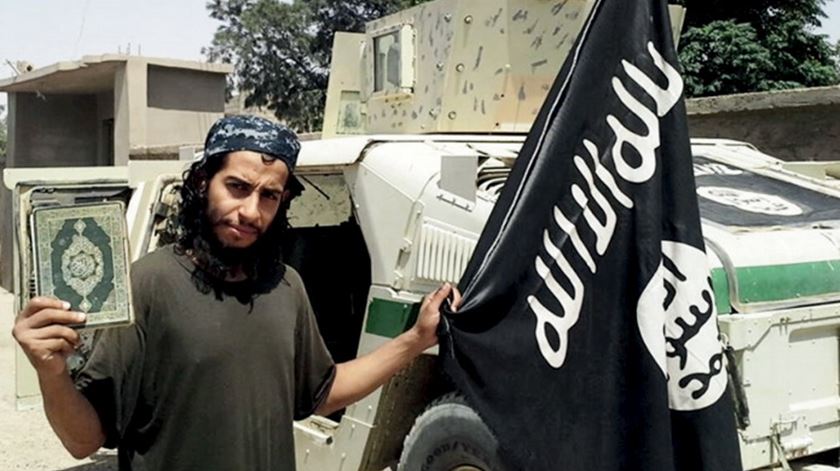 Foto do belga Abdelhamid Abaaoud, 