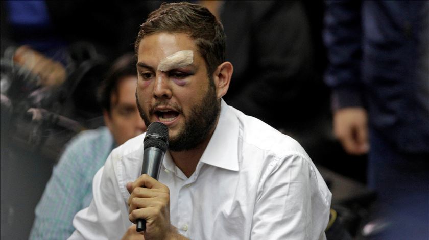 Juan Requesens foi detido a 4 de agosto. Foto: Marco Bello/Reuters