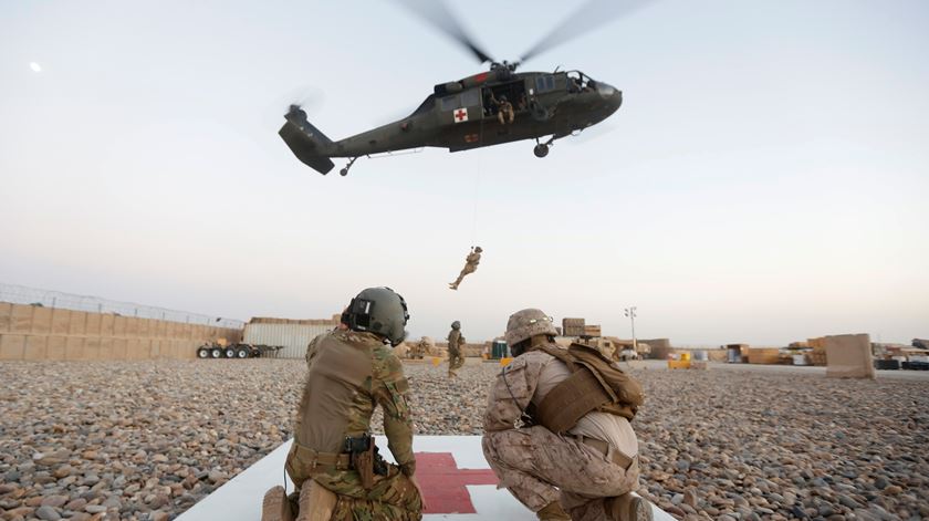 Forças americanas no Afeganistão, em 2017. Foto: Omar Sobhani/Reuters