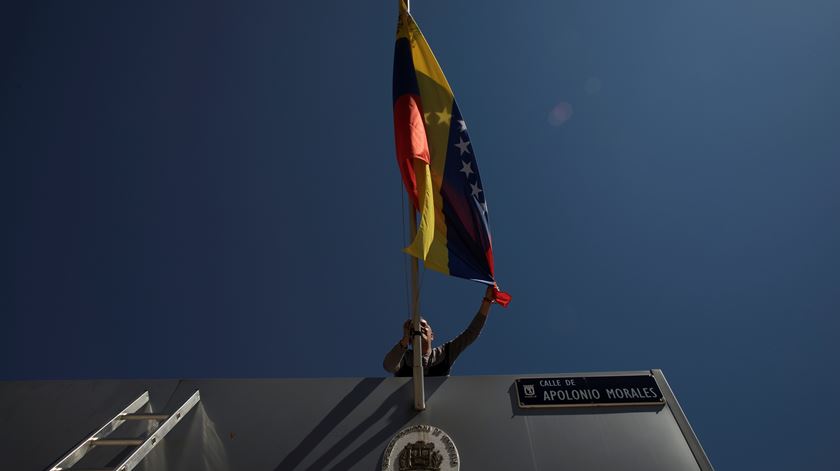 Bandeira Venezuela. Foto: Susana Vera/Reuters