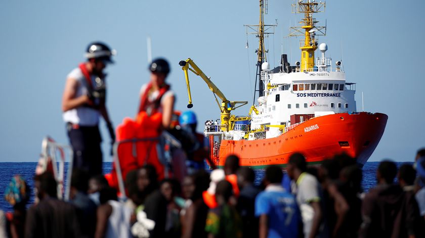 Aquarius tem provocado estragos na política europeia. Foto: Reuters