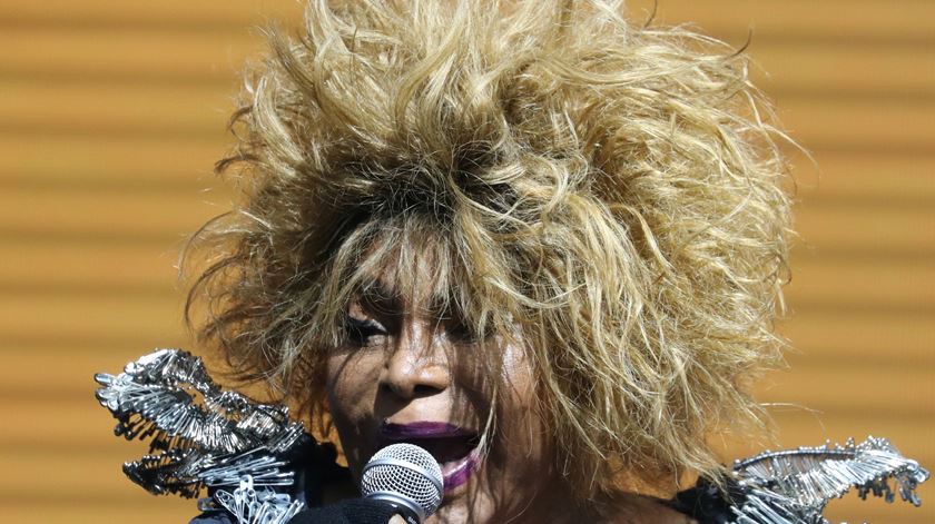 Elza Soares num dos últimos concertos ao vivo, no Rock in Rio do Rio de Janeiro, em setembro de 2019. Foto: Pilar Olivares/Reuters