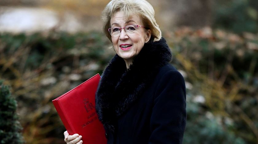 Leadsom foi, até agora, a mais elevada figura do Partido Conservador a assumir a possibilidade. Foto: Toby Melville/Reuters