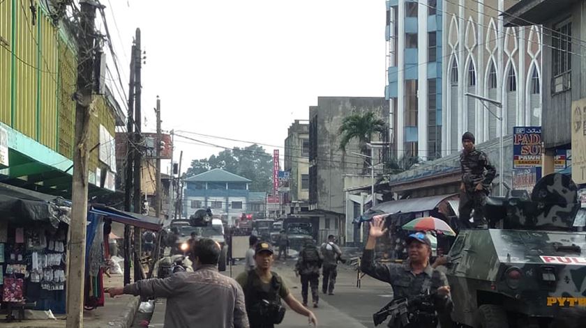 Atentado em igreja nas Filipinas. Foto: Reuters