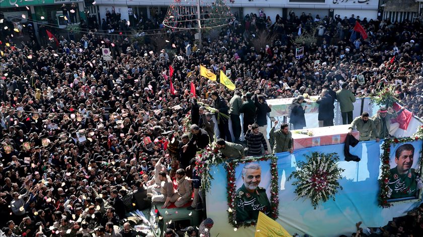 Funeral de Qassem Soleimani. Foto: Mehdi Bolourian/Fars News Agency