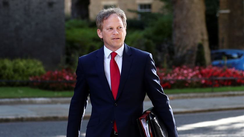  ministro dos Transportes do Reino Unido, Grant Shapps. Foto: Simon Dawson/Reuters