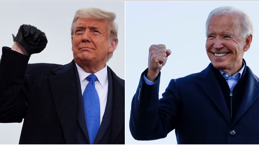 O ainda Presidente Trump continua sem aceitar a derrota eleitoral para o democrata Joe Biden, que toma posse a 20 de janeiro. Foto: Jonathan Ernst/Brian Snyder/Reuters