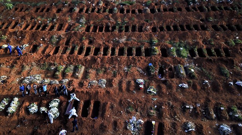 Covid-19, Coronavírus, Brasil, Vila Formosa, Cemitério, Valas Comuns, Campas. Foto: Amanda Perobelli/Reuters