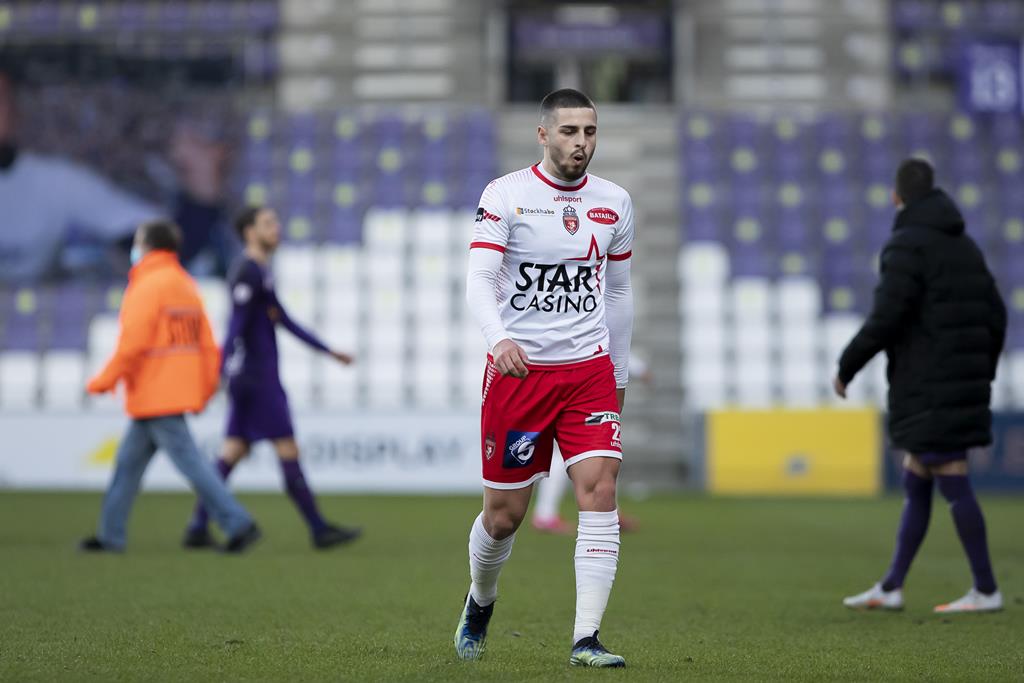 Bruno Xadas integra plantel do RE Mouscron. Foto: Kristof van Accom/Reuters Bruno Xadas integra plantel do RE Mouscron. Foto: Kristof van Accom/Reuters