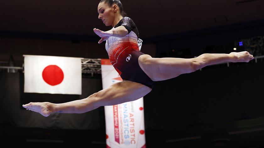 Ginástica. Medalha para Filipa Martins na Taça do Mundo Ginástica. Medalha para Filipa Martins na Taça do Mundo