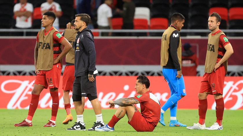 A tristeza dos peruanos. Foto: Mohammed Dabbous/EPA