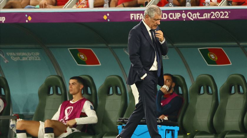 Fernando Santos. Derrota é "aviso sério" para o resto do Mundial