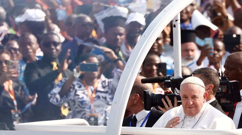 Papa Francisco despede-se da RD Congo