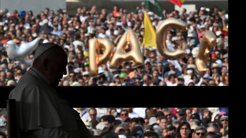 Papa Francisco no Santuário de Fátima. Foto: REUTERS