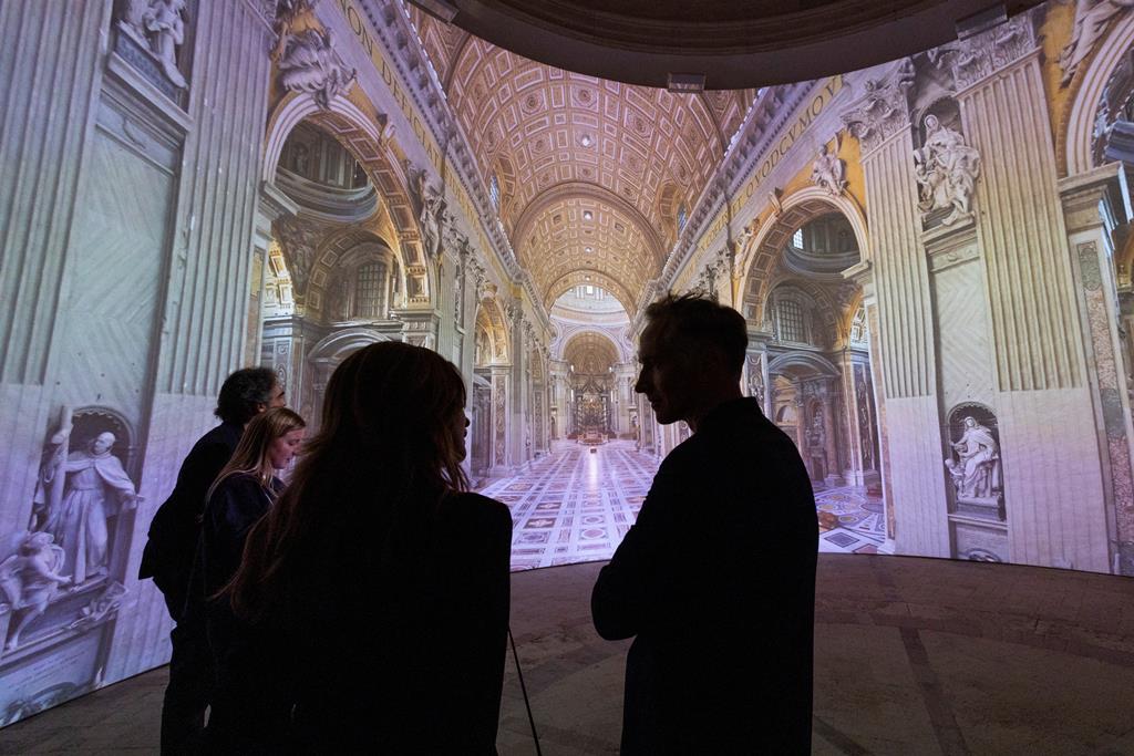 A Basílica de São Pedro como nunca se viu, com a ajuda da Inteligência Artificial