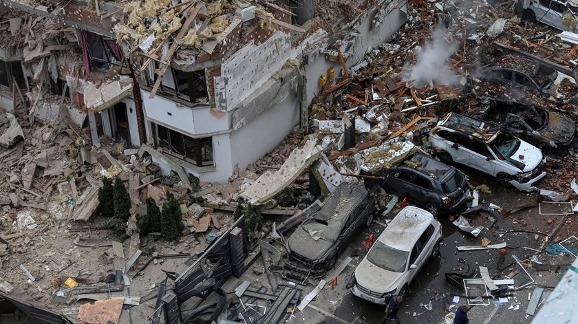 Rússia atacou com 125 drones infraestrutura energética ucraniana