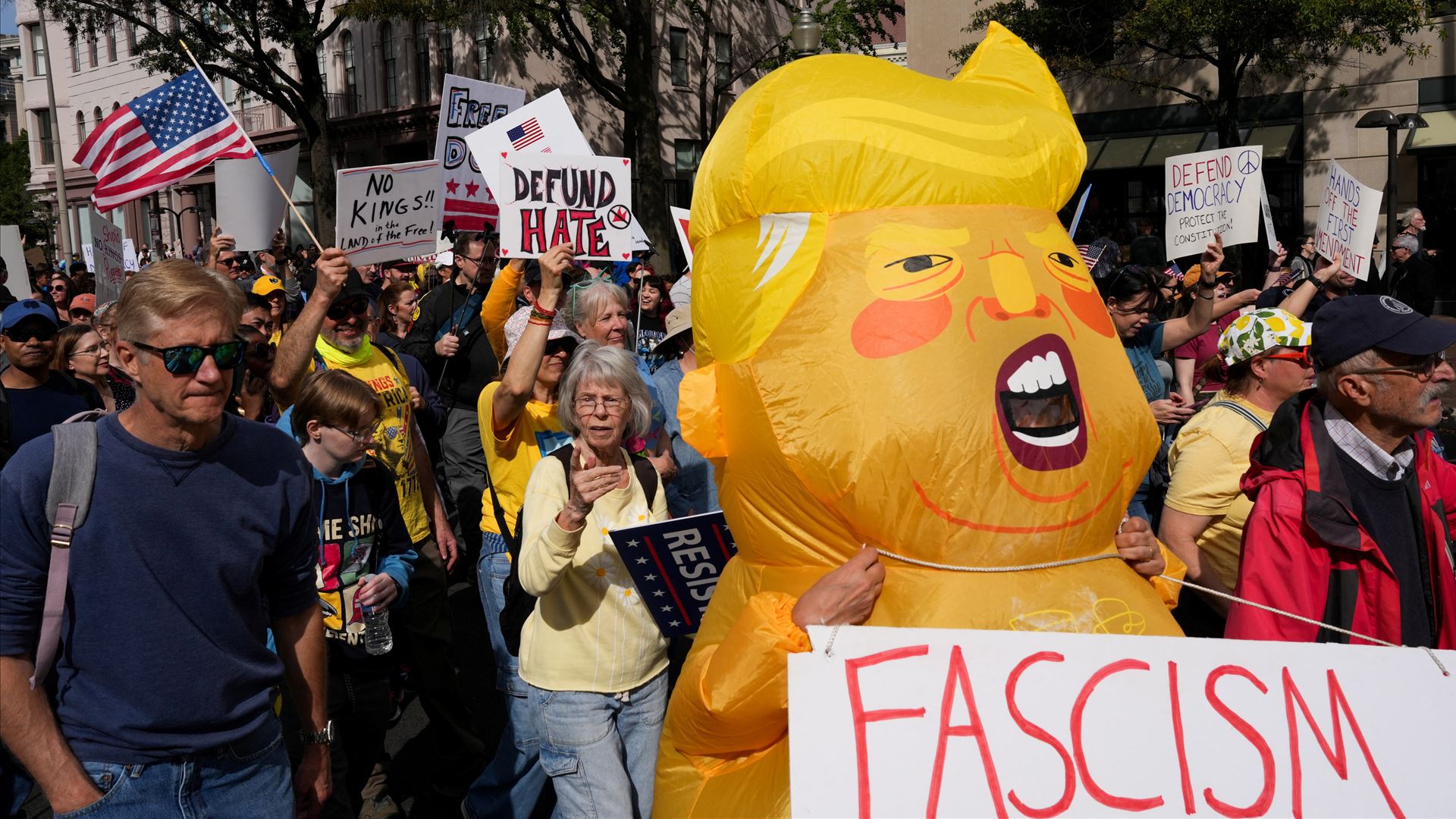 "No Kings". Milhares de protestos nas ruas dos EUA contra Donald Trump