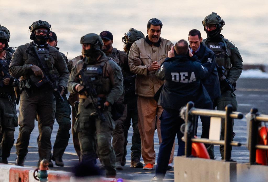 Maduro chega a tribunal de Nova Iorque para ser ouvido pela primeira vez