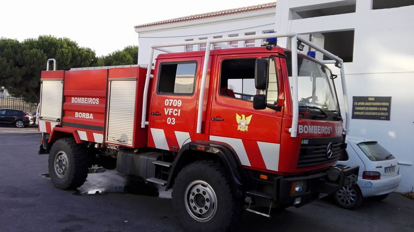 Bombeiros Voluntários de Borba. Imagem: Facebook