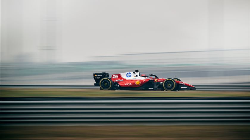Charles Leclerc testa novo carro em Fiorano. Foto: Scuderia Ferrari