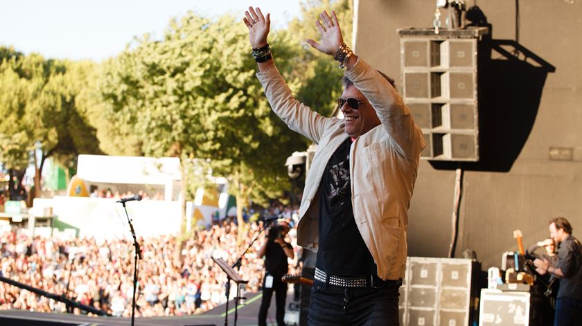 Zé Pedro, dos Zutos & Pontapés no Rock in Rio. Foto: RR