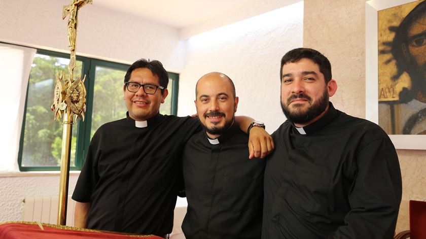 Seminaristas do Seminário Redemptoris Mater, que vão ser ordenados em 2018, em Lisboa. Foto: Patriarcado de Lisboa