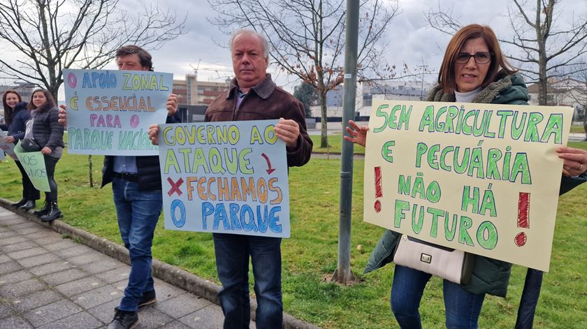 Protestos de agricultores em Vila Real Foto: Olímpia Mairos/RR