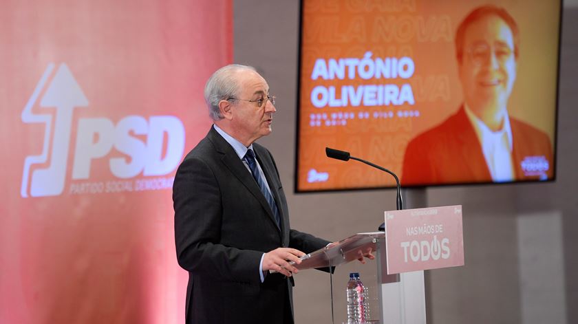 Autárquicas: Rio considera que António Oliveira tem perfil adequado para liderar Gaia