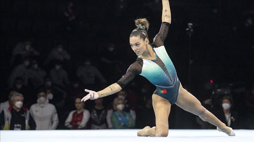 Filipa Martins conquista histórico sétimo lugar nos Mundiais de ginástica artística Filipa Martins conquista histórico sétimo lugar nos Mundiais de ginástica artística