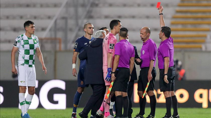 O jogo que ditou o castigo a Sérgio Conceição. Foto: Estela Silva/Lusa