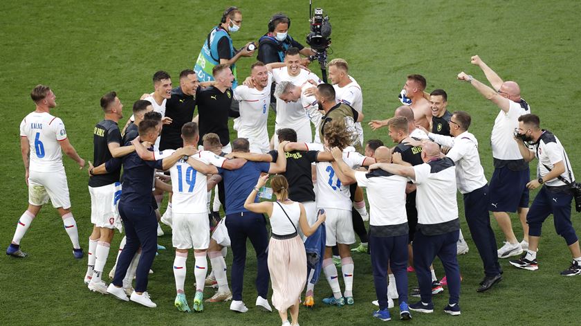 República Checa elimina Holanda do Euro 2020. Foto: Laszlo Balogh/EPA