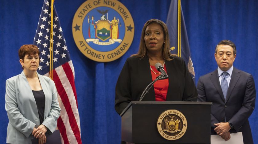 Procuradora-geral de Nova Iorque e adversária de Trump acusada de fraude bancária