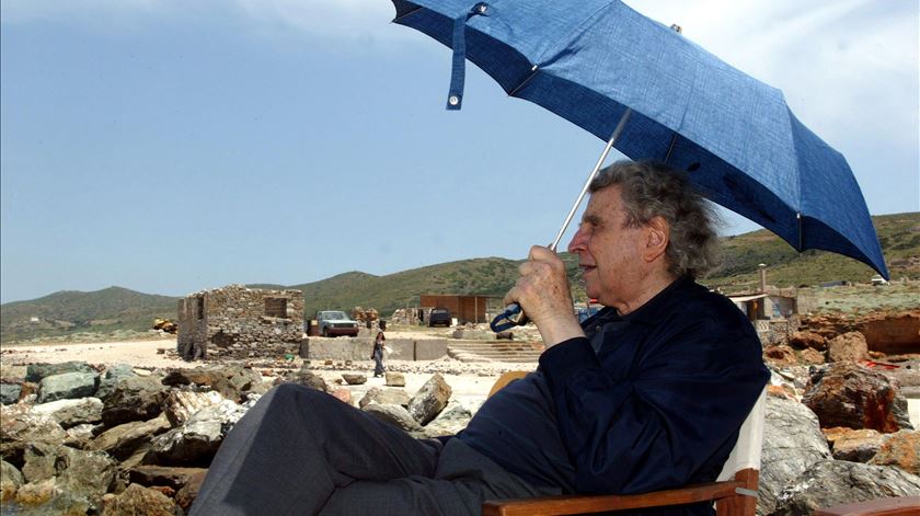 compositor grego Mikis Theodorakis Foto: Paris Papaioannou/EPA