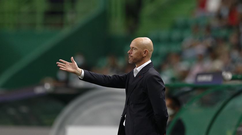 Erik ten Hag não espera nova goleada. Foto: Antonio Cotrim/EPA