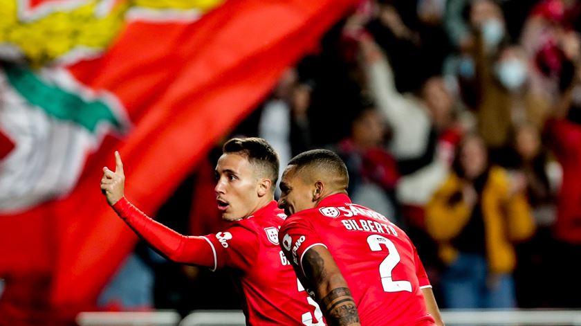 Benfica vs SC Braga. Foto: Tiago Petinga/Lusa