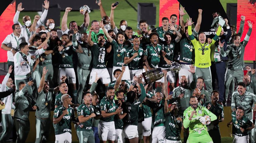 Palmeiras de Abel Ferreira vence a Taça Libertadores 2021Foto: Federico Anfitti/EPA