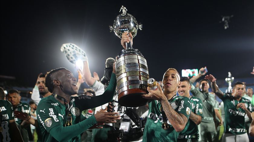 Palmeiras de Abel Ferreira vence a Taça Libertadores 2021 Foto: Juan Ignacio Roncoroni/EPA