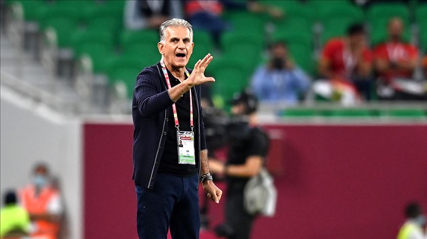 Carlos Queiroz é selecionador do Egito, forte candidato à vitória final. Foto: Noushad Thekkayil/EPA