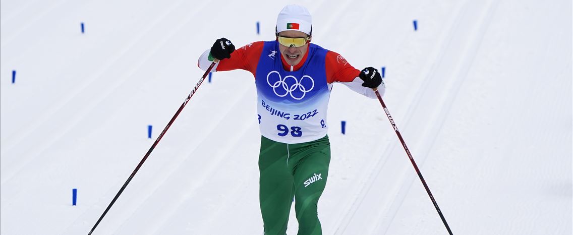 José Cabeça, um esquiador de Évora: “O plano não é dizer que sou atleta olímpico, é meter Portugal no mapa no esqui de fundo”
