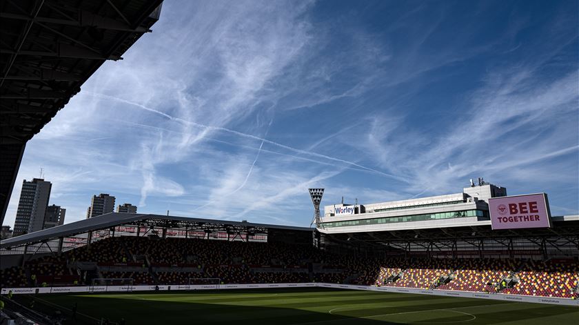 Brentford Community Stadium (Brentford) - capacidade: 17.000 espectadores. Receberá um jogo dos quartos de final. Foto: Daniel Hambury/EPA